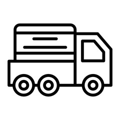 Pickup Truck line icon