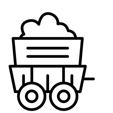 recommend clip art: Wagon line icon