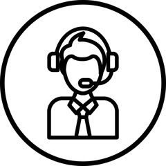 Customer Service Icon Style