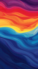 Obraz premium Rainbow background. Abstract gradient background, colorful lines