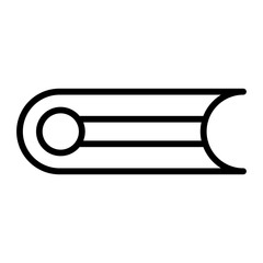 Comet line icon © MuhammadAsfandyar