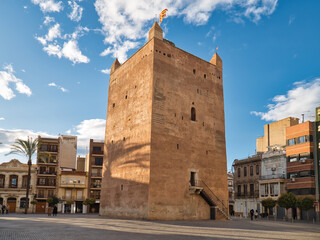 Torrente Castle Tower of the Valencia Community