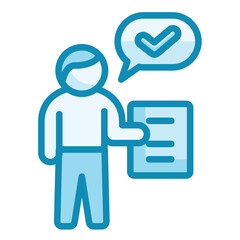 Obraz premium Assertive Icon