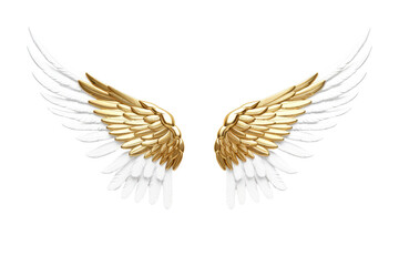 Elegant and Magical Play Wings Isolated On Transparent Background