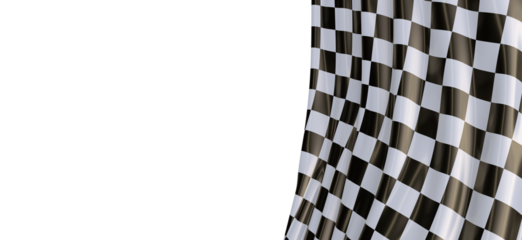 checkered flag, end race background - PNG