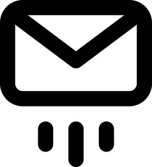 Email & Inbox Icon Set for User Interface