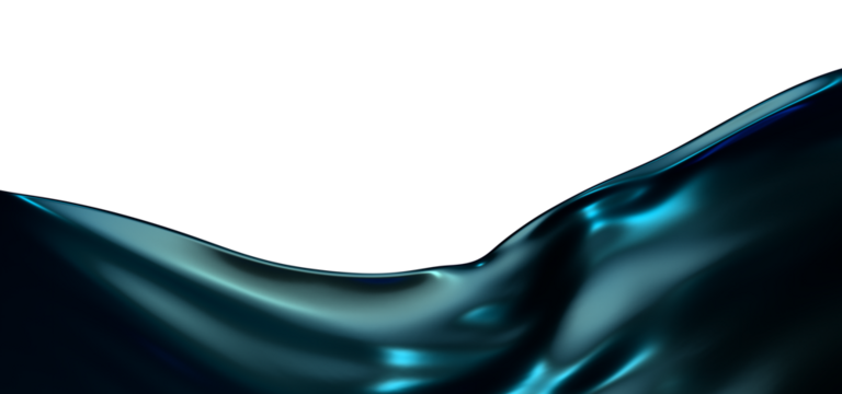 Creative Abstract technology blue background with 3d concept. abstract particles blue wave minimalist