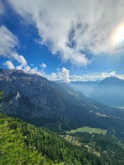German alpine mountains in Berchtesgaden