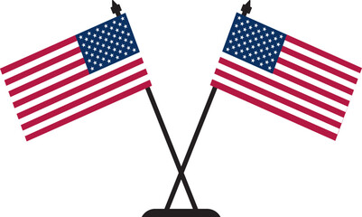 American Flags Icon