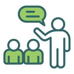 Obraz premium Mentor Icon