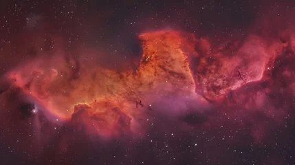 Foto auf Acrylglas Long exposure of soul nebula : Generative AI © Generative AI