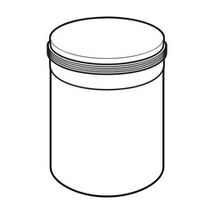 can line vector illustration