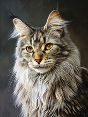 Realistic Cat portrait