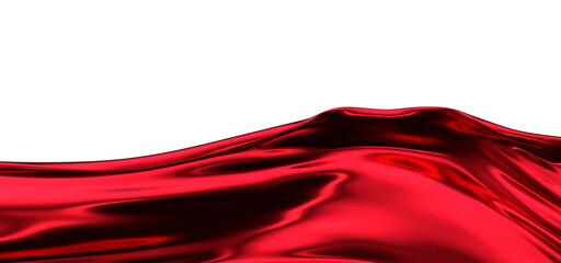 Flying Red Silk - PNG