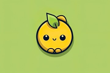 cute olives character illustration on isolated background