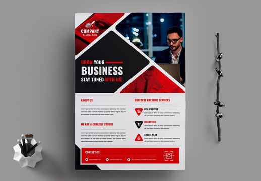 Corporate Business Agency Promotional Flyer