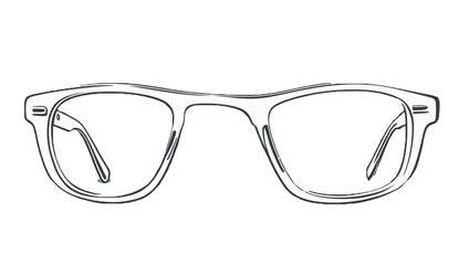 vector de unas gafas
