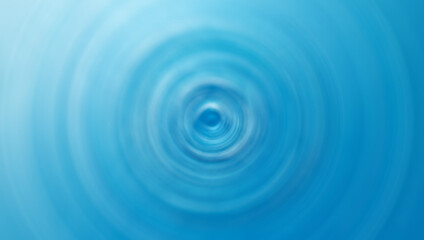 Water surface ripples, water drops, circles, spirals, waves, vortex, blue sea background image