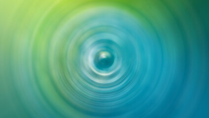 Water surface ripples, water drops, circles, spirals, waves, vortex, blue sea background image...