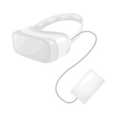 virtual reality  glasses illustration