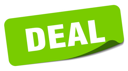 deal sticker. deal label