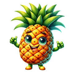 Pineapple Character