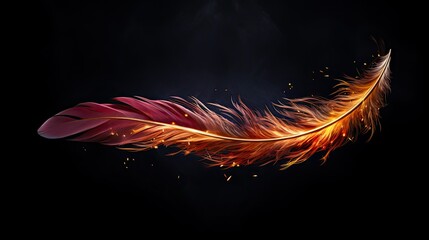 mythical phoenix feather