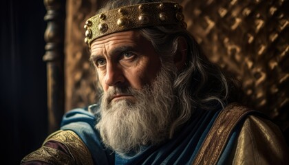 King Herod Wearing a Crown