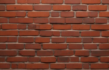 Red brick wall background