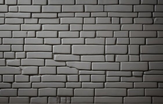 Fototapeta Surface of a grey brick wall background