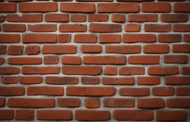 Obraz premium Texture of Red brick wall background wallpaper