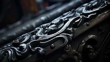 hammer blacksmith wrought iron - obrazy, fototapety, plakaty