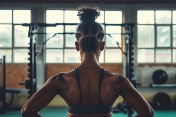 Embracing Body Positivity: Gymgoer Celebrates From The Back