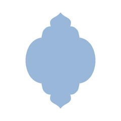 Islamic window. Boho design