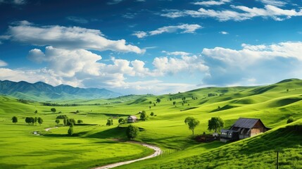 Fototapeta premium livestock romania farm