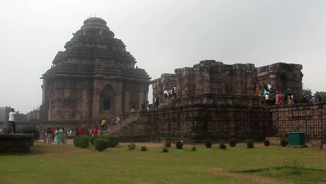 Konark Temple.Odisha, India. UNESCO world heritage site
