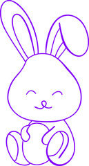 Doodle Easter Bunny