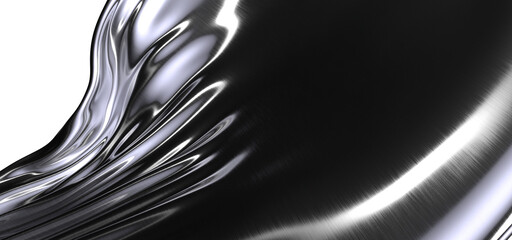 Obraz premium Sophisticated Texture: Brushed Metal Plate Background Elevates Visual Impact