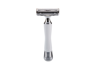 a close up of a razor