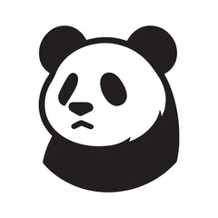 Gentle Giants: Vector Illustrations of Panda Silhouettes, Capturing the Endearing Charm and Peaceful Nature of These Beloved Creatures.