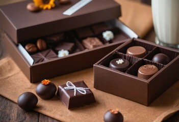 Decadent Delights: Chocolates and Blooms