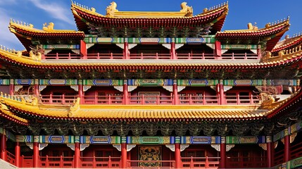 Fototapeta premium skyscraper chinese building
