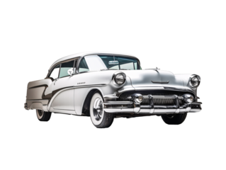 a white car with a white background