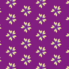seamless pattern picture with purple background