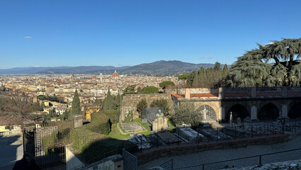 Obraz premium view of the city of Florence