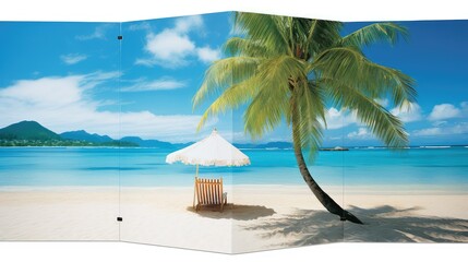relaxation holiday trifold