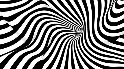 Abstract charming optical illusion pattern