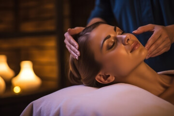 Relaxing Spa Massage Treatment: Beauty, Wellness, and Care in a Serene Ambiance