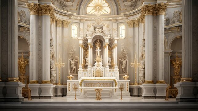 tabernacle catholic church altar