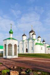 Fototapeta na wymiar Holy Transfiguration Monastery. Murom, Vladimir Region, Russia